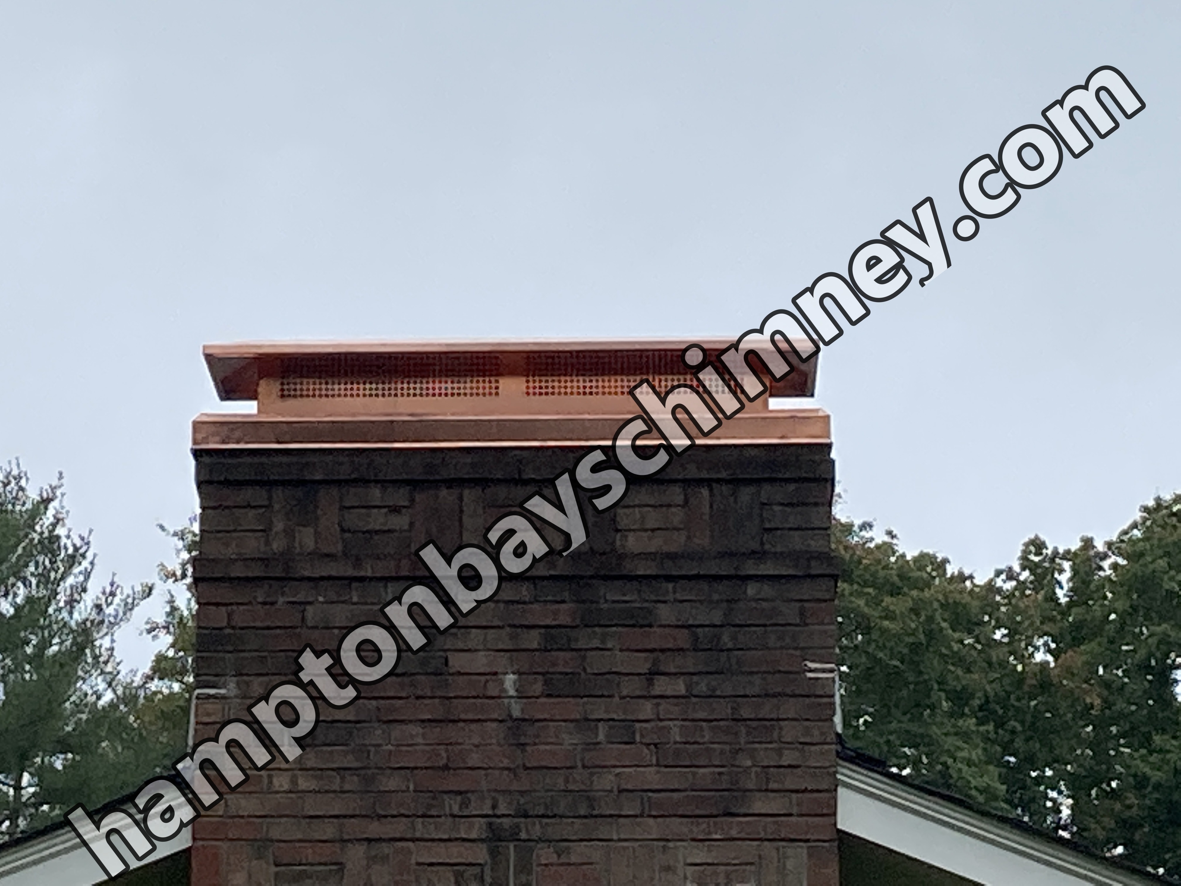 Chimney crown repair and sealing in Hampton Bays, NY