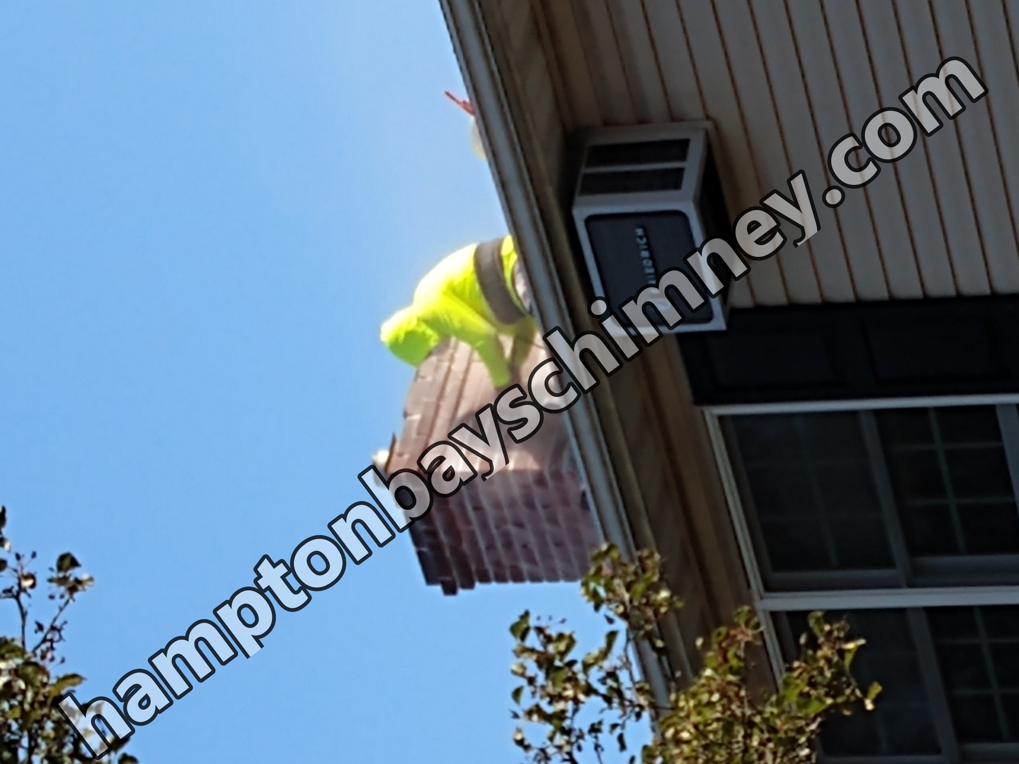 Chimney tuckpointing and mortar repair in Hampton Bays, New York