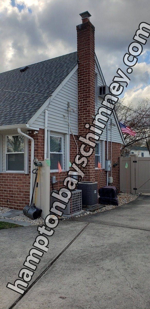 Professional chimney repointing restoring brick joints in Hampton Bays, NY