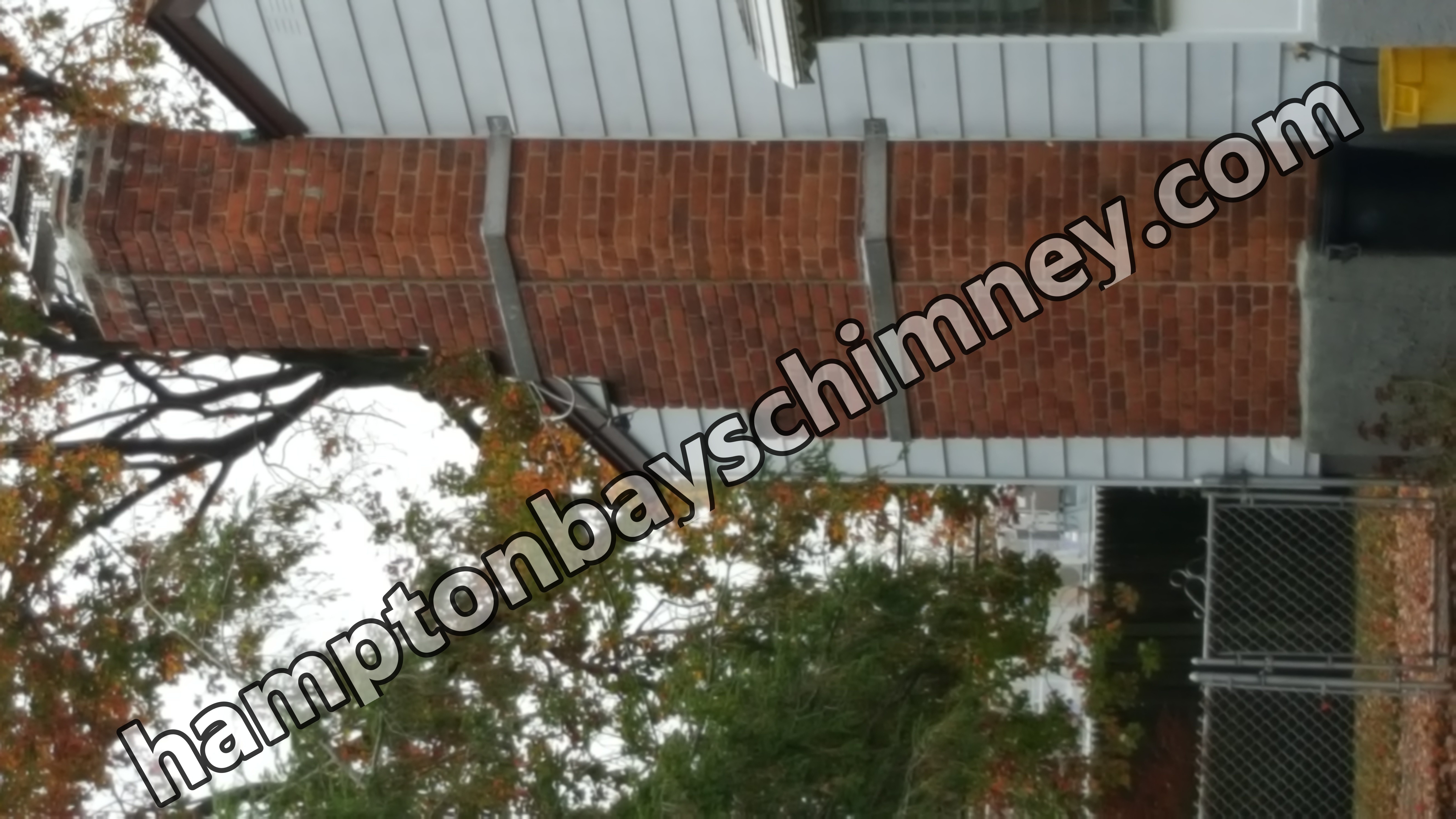 Heavy oil soot removal from chimney flue in Hampton Bays, New York