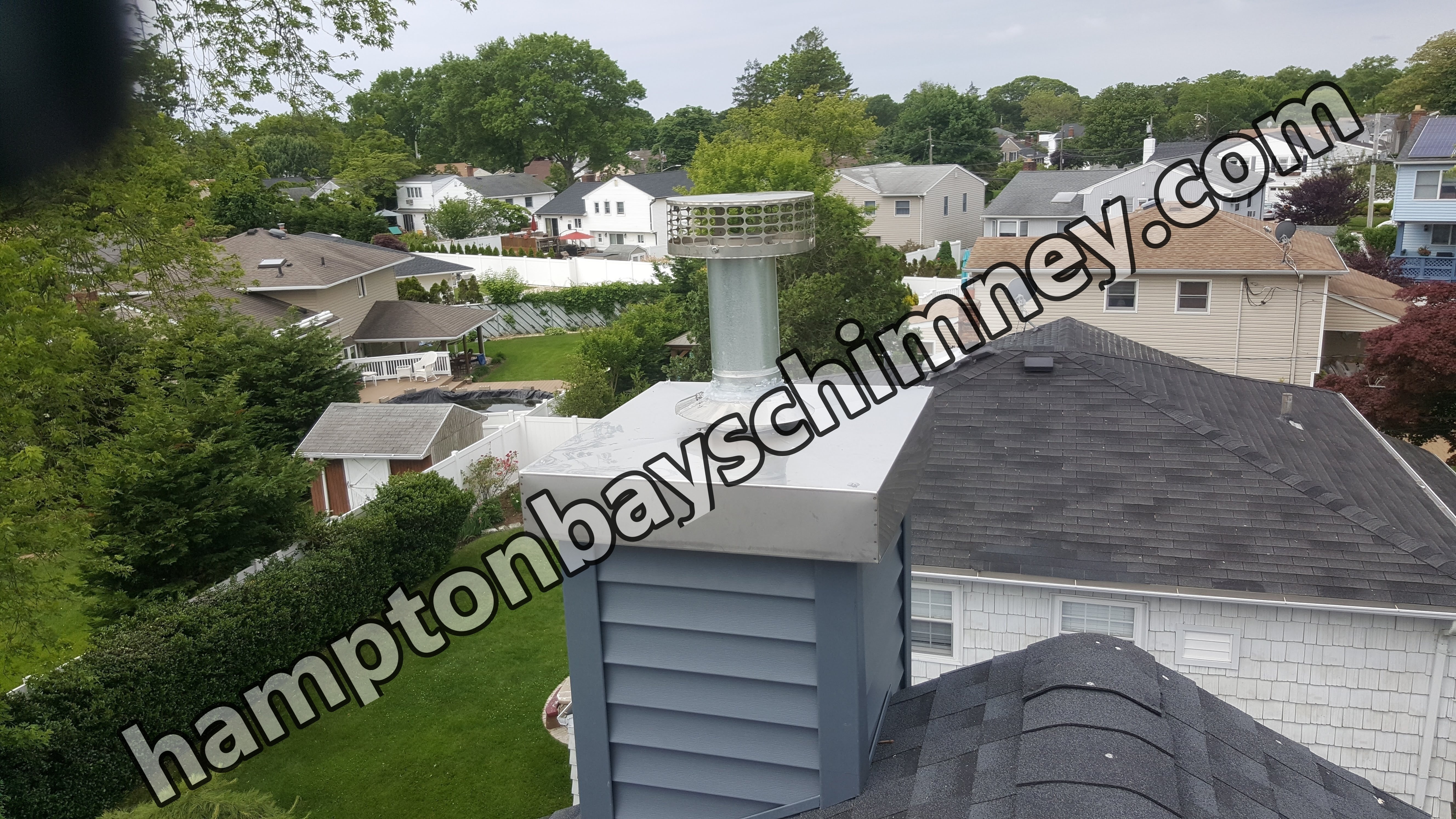Energy-saving top sealing damper installed in Hampton Bays, New York